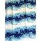 Blue Watercolor Anti-Pill Premium Fleece Fabric | By The Yard
